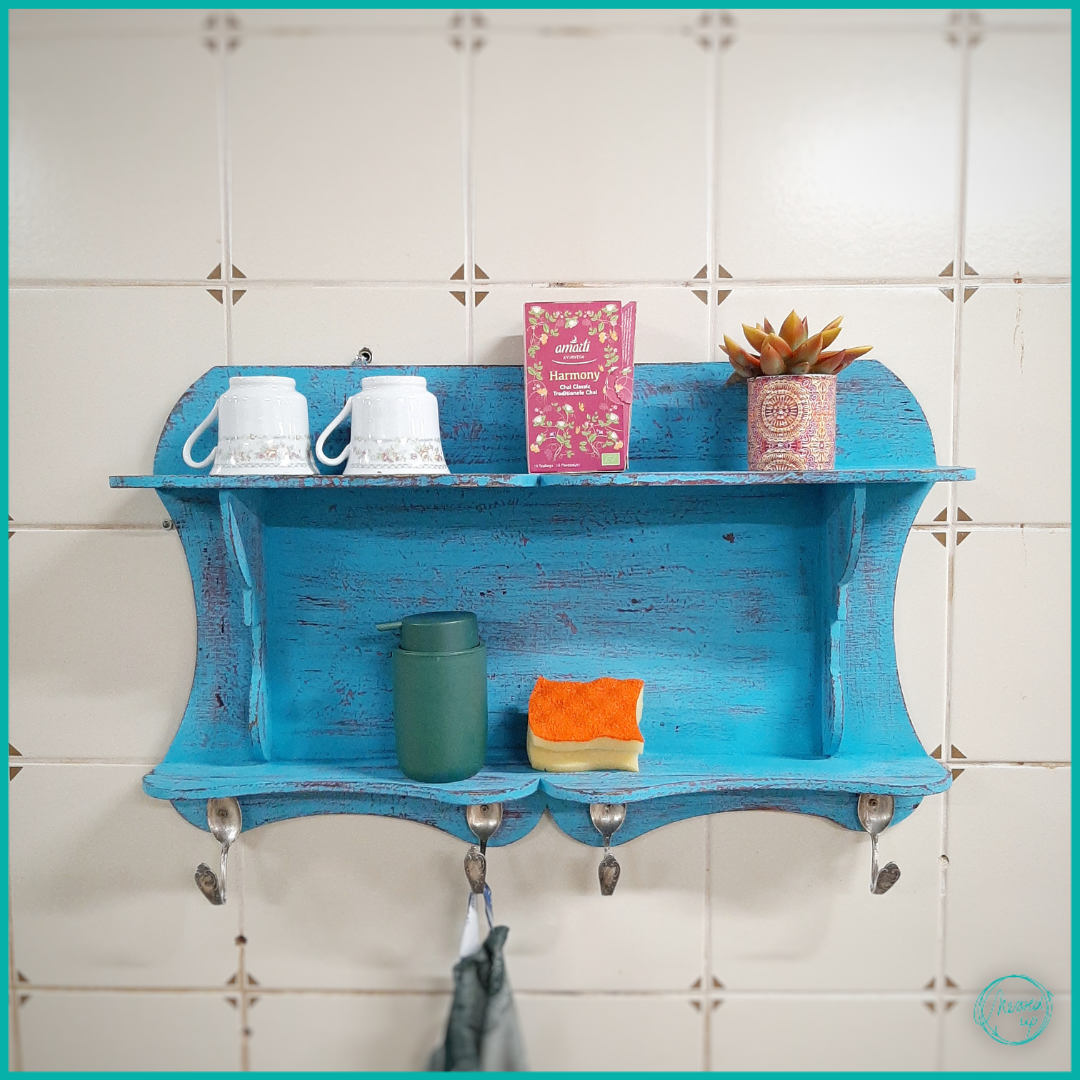 Meubel pimpen: Afwerkingstechnieken deel 1 (wax, sjablonen, transfers) - Foto